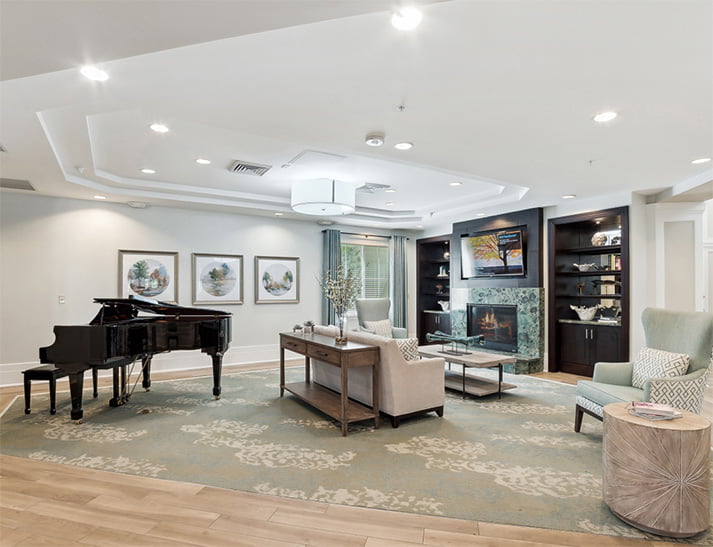 Living Room The Goldton at Lake Nona 1